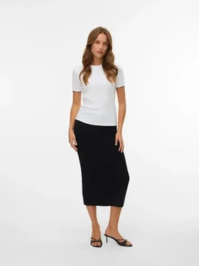 Vmnancy lange rok met middelhoge taille