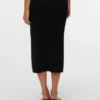 Vmnancy lange rok met middelhoge taille