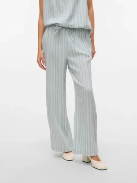 Vmnanna-broek met middelhoge taille