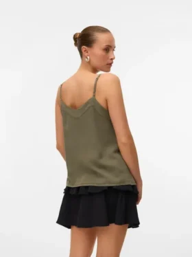 Vmnatali korte rok met hoge taille