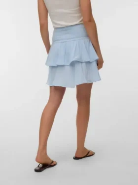 Vmnatali korte rok met hoge taille