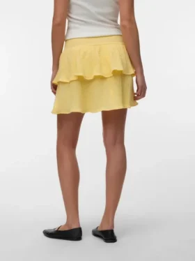 Vmnatali korte rok met hoge taille