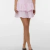 Vmnatali korte rok met hoge taille