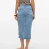 Vmnatalie midi-rok met hoge taille