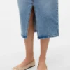 Vmnatalie midi-rok met hoge taille