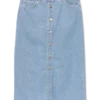 Vmnatty midi-rok met middelhoge taille