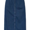 Vmnatty midi-rok met middelhoge taille