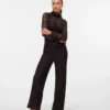 Vmneline-broek met hoge taille