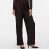 Vmneline-broek met hoge taille