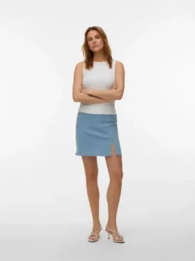 Vmnelly kort rokje met hoge taille