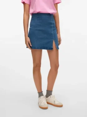 Vmnelly kort rokje met hoge taille