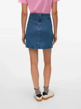 Vmnelly kort rokje met hoge taille