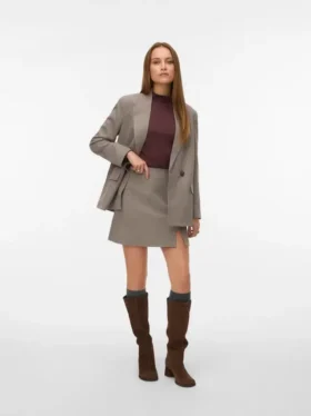Vmnelly korte rok met hoge taille
