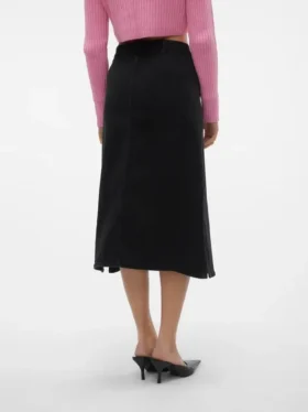 Vmnelly lange rok met hoge taille