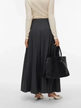 Vmneomi lange rok met hoge taille