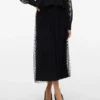 Vmnetha lange rok met hoge taille
