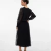 Vmnetha lange rok met hoge taille