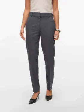 Vmnila-broek met middelhoge taille