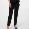 Vmnila-broek met middelhoge taille