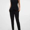 Vmnila-broek met middelhoge taille