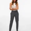 Vmnila-broek met middelhoge taille