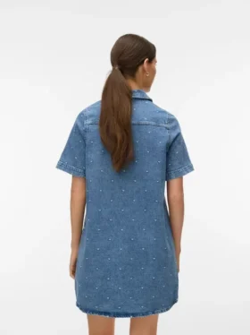Vmocina midi-jurk