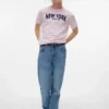 Vmolivia High Rise Mom Fit-Jeans