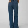 Vmolivia-Jeans met hoge taille en wijde pijpen