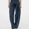 Vmollie jeans met hoge taille en ballonpasvorm