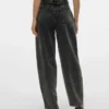 Vmollie jeans met hoge taille en ballonpasvorm