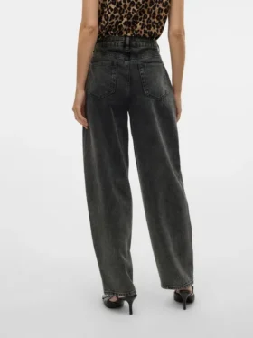 Vmollie jeans met hoge taille en ballonpasvorm