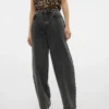 Vmollie jeans met hoge taille en ballonpasvorm