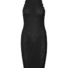 Vmpanama midi-jurk