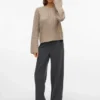 Vmparis broek met hoge taille