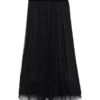 Vmpearl lange rok met middelhoge taille