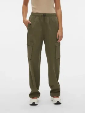 Vmpepper Cargo-broek met hoge taille