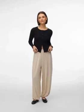 Vmpernille-broek met hoge taille