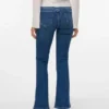 Vmphoebe jeans met middelhoge taille en uitlopende pijpen