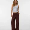 Vmpolly-broek met middelhoge taille