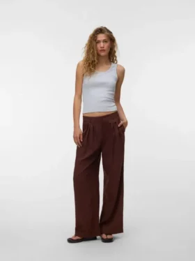 Vmpolly-broek met middelhoge taille