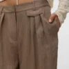 Vmpolly-broek met middelhoge taille