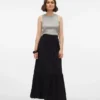 Vmpretty lange rok met hoge taille