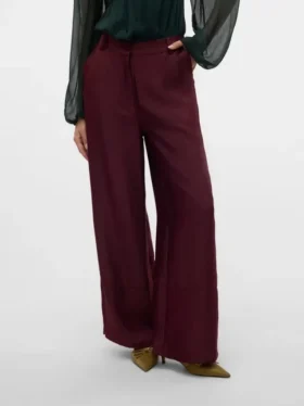 Vmraquel-broek met hoge taille