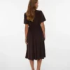 Vmray corduroy midi-jurk