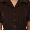 Vmray corduroy midi-jurk