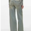 Vmremy jeans met middelhoge taille en wijde pijpen