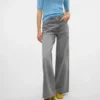 Vmremy-Jeans met middelhoge taille en wijde pijpen