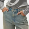 Vmremy jeans met middelhoge taille en wijde pijpen