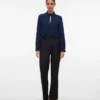 Vmrita-broek met middelhoge taille