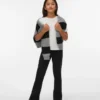 Vmriver High Rise Flared Fit-Jeans